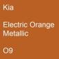 Preview: Kia, Electric Orange Metallic, O9.